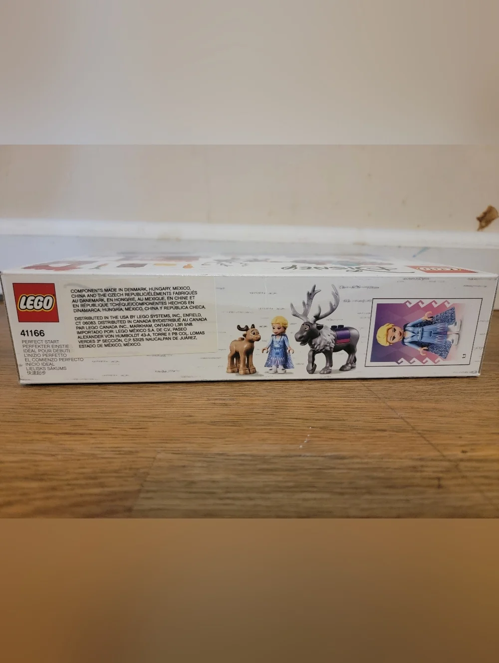 Disney Frozen II Elsa Wagon Adventure Lego Building Kit.